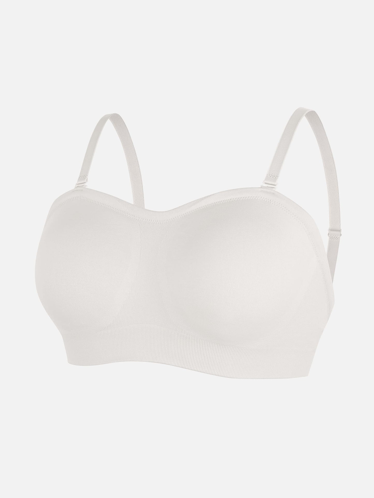 Feelingirl Seamless Anti-Slip Bandeau Bra