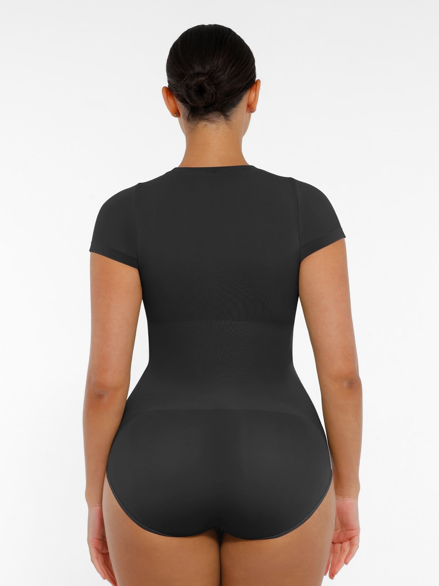 Feelingirl Seamless Ultra-Soft Crew Neck Bodysuit