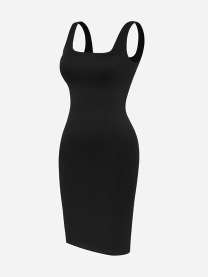 Feelingirl Seamless Square Neck Shaping Dress