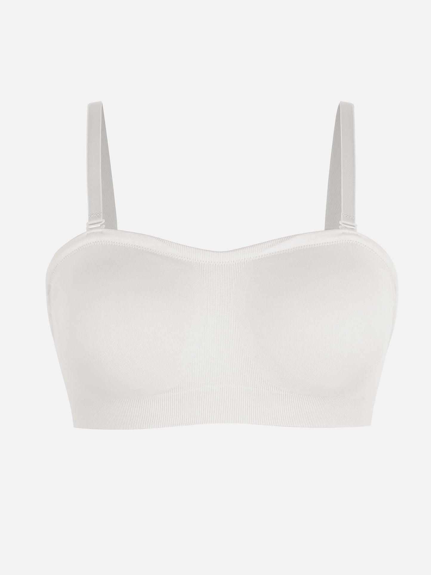 Feelingirl Seamless Anti-Slip Bandeau Bra