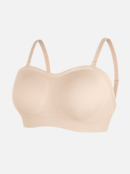 Feelingirl Seamless Anti-Slip Bandeau Bra