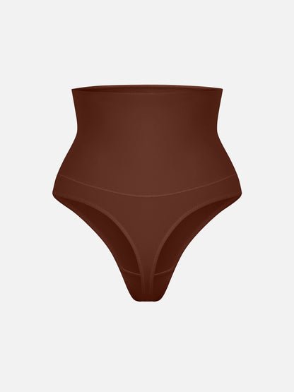 Feelingirl Mid-Waisted Thong Tummy Control Shaper Panties