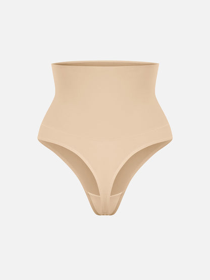 Feelingirl Mid-Waisted Thong Tummy Control Shaper Panties