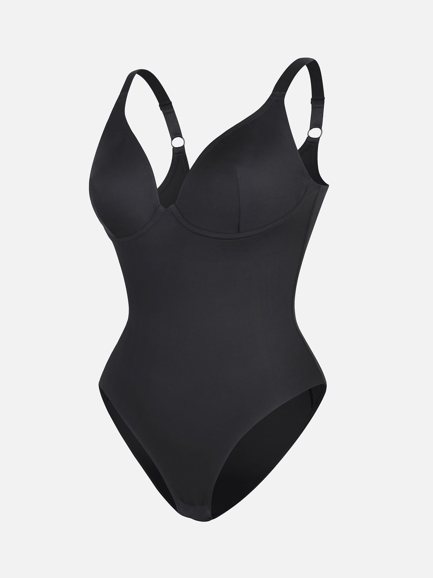 Feelingirl V Neck Tummy Control Shaping Bodysuit