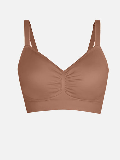 Feelingirl Seamless Everyday Bra with Built-In Soft Padding