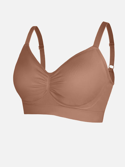 Feelingirl Seamless Everyday Bra with Built-In Soft Padding