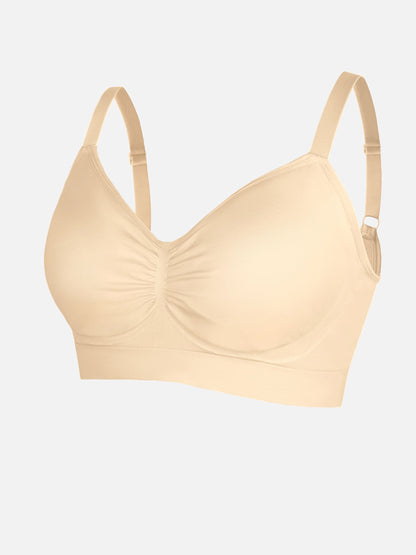 Feelingirl Seamless Everyday Bra with Built-In Soft Padding