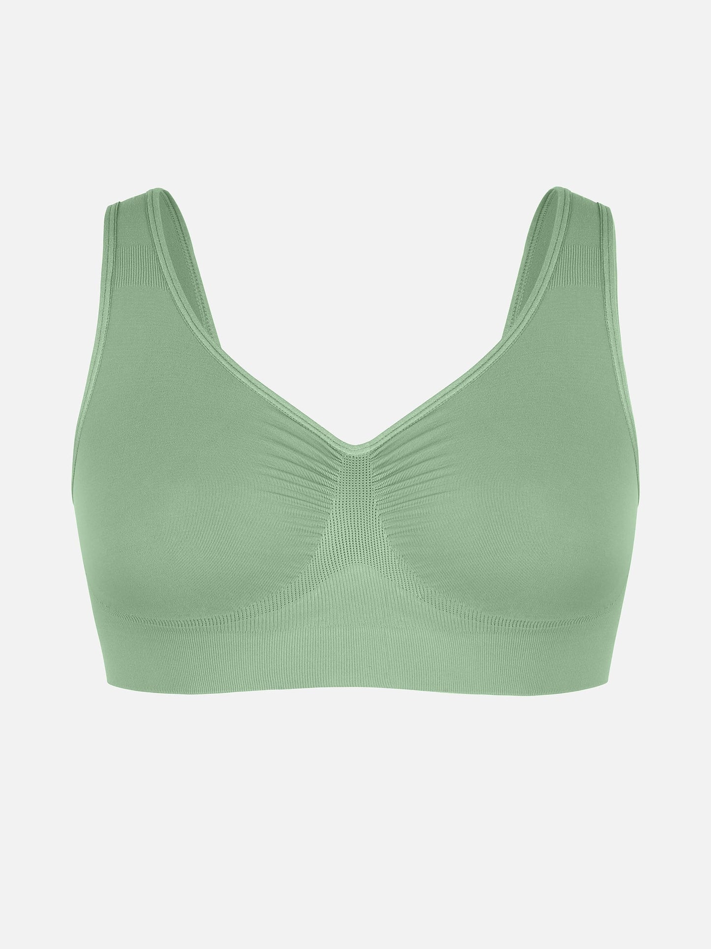 Feelingirl No Underwire Wide Straps Everyday Bra Bundle