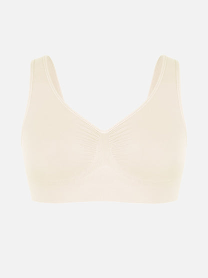 Feelingirl No Underwire Wide Straps Everyday Bra Bundle