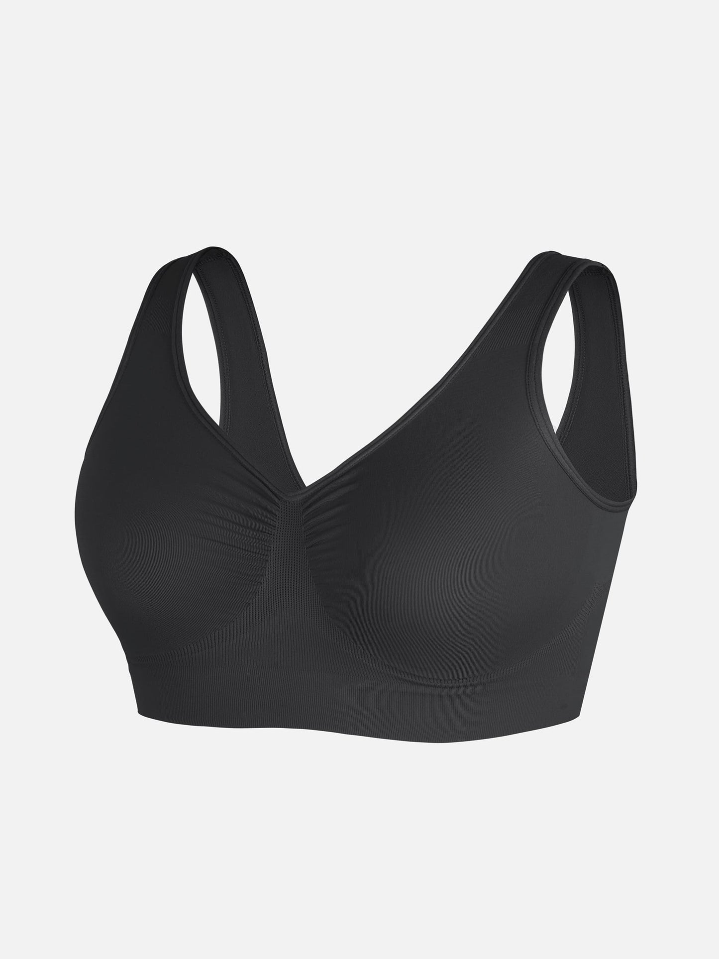 Feelingirl No Underwire Wide Straps Everyday Bra