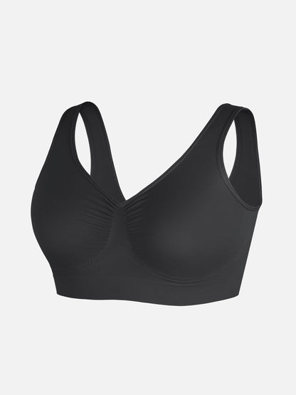 Feelingirl No Underwire Wide Straps Everyday Bra