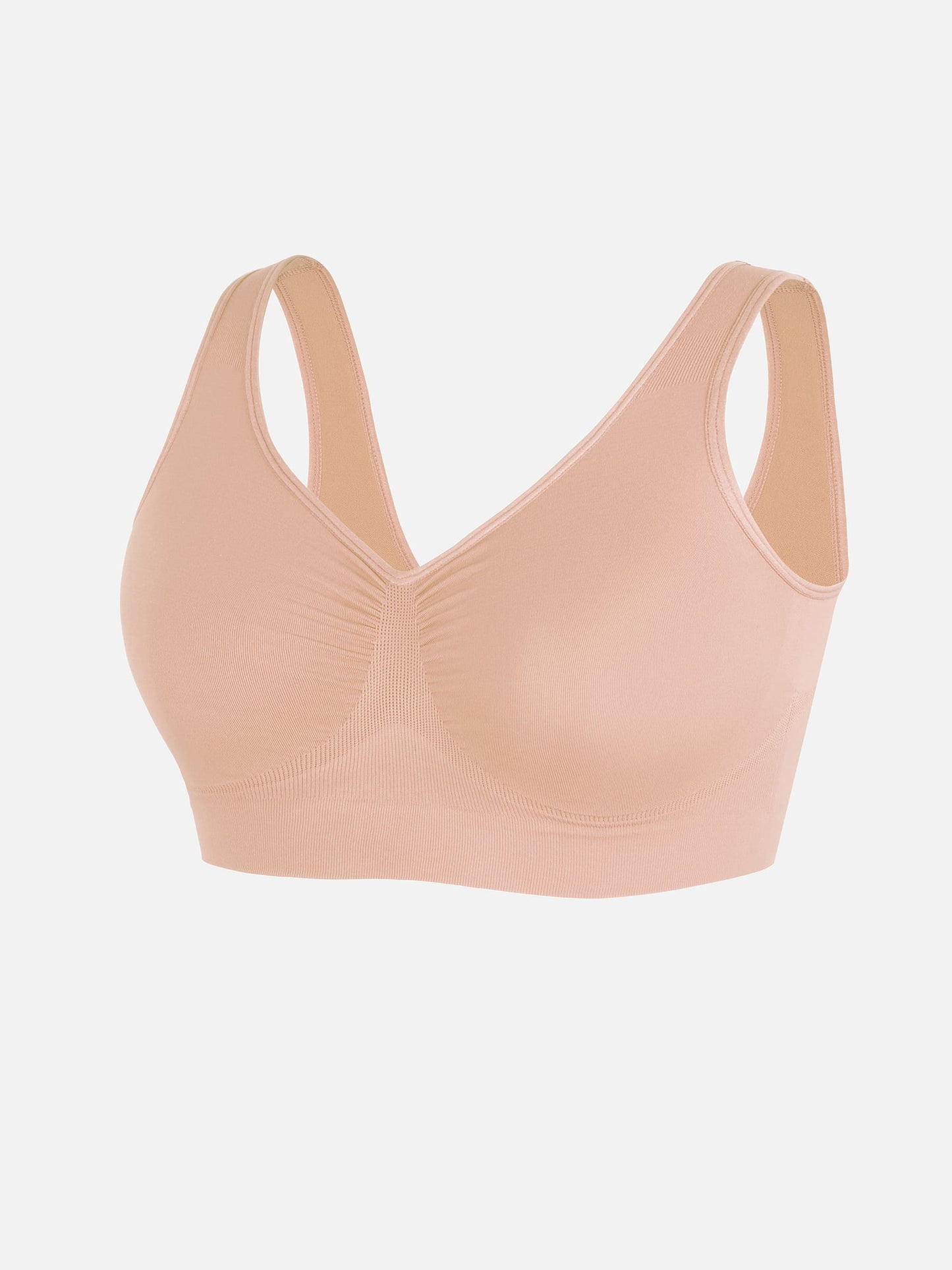 Feelingirl No Underwire Wide Straps Everyday Bra Bundle