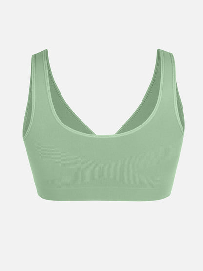 Feelingirl No Underwire Wide Straps Everyday Bra