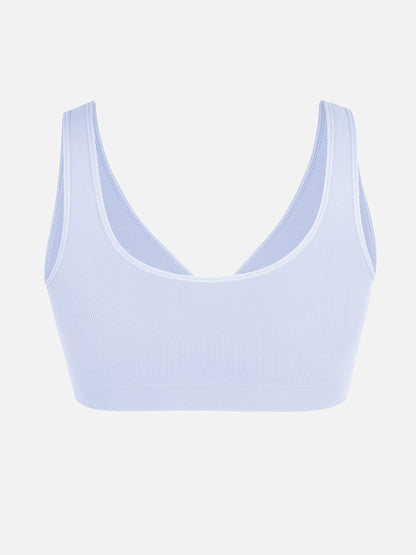 Feelingirl No Underwire Wide Straps Everyday Bra