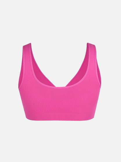 Feelingirl No Underwire Wide Straps Everyday Bra