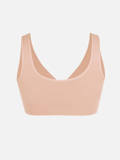 Feelingirl No Underwire Wide Straps Everyday Bra