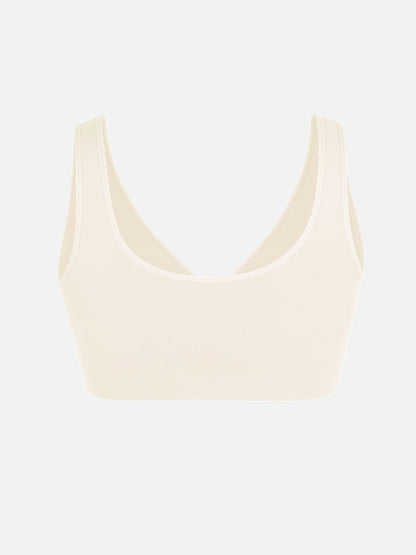 Feelingirl No Underwire Wide Straps Everyday Bra