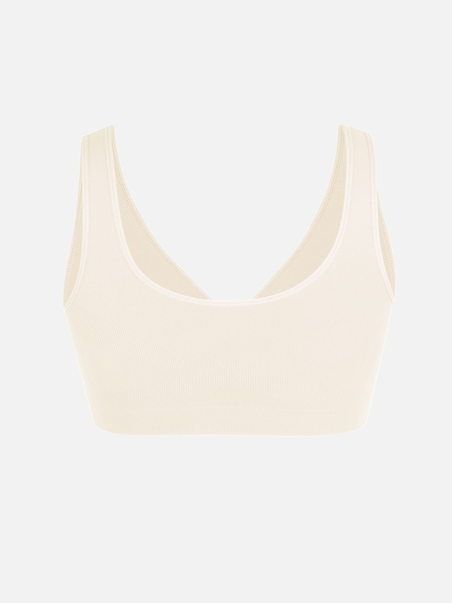 Feelingirl No Underwire Wide Straps Everyday Bra Bundle