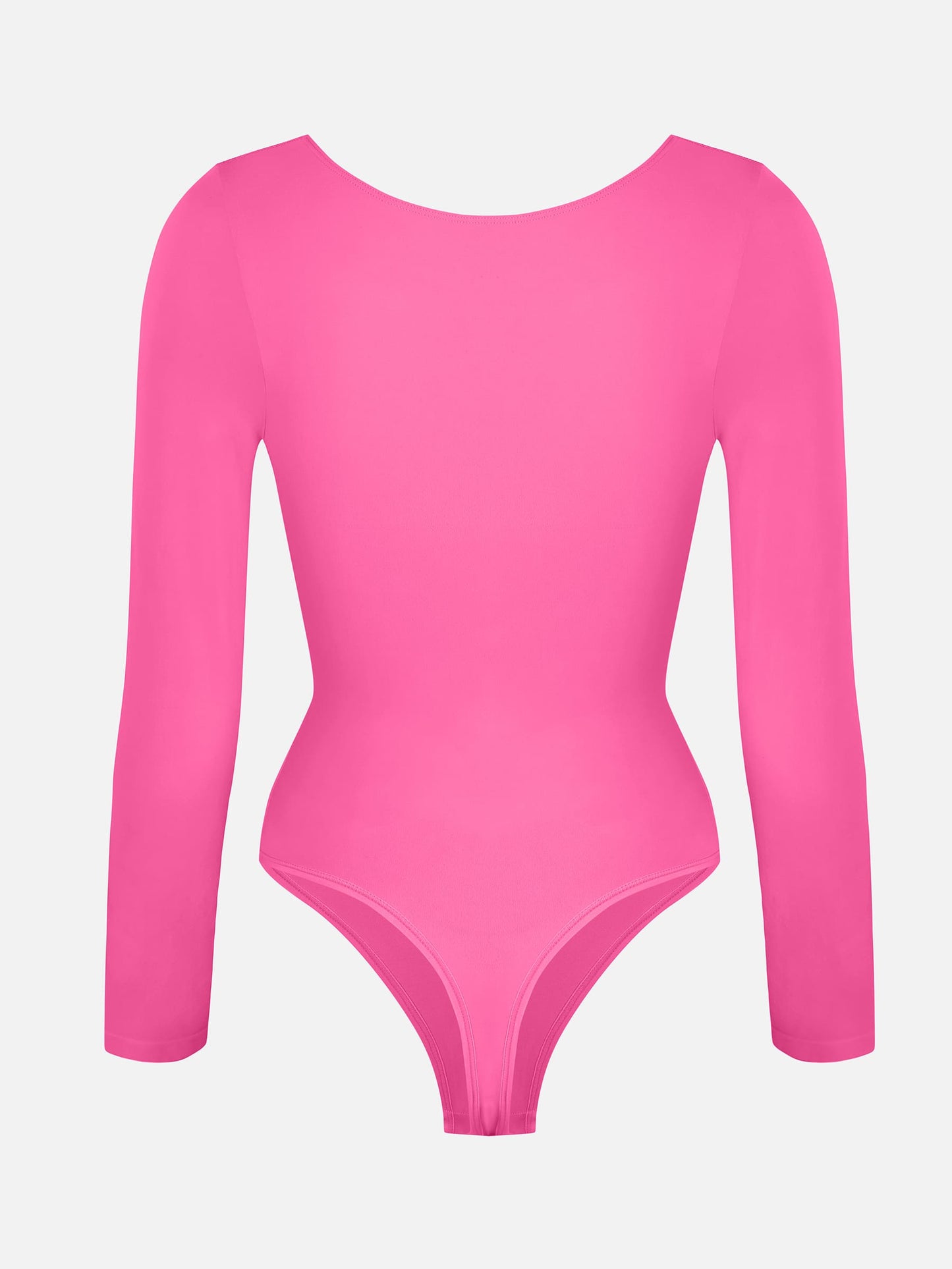 Feelingirl Seamless Long Sleeve Tummy Control Thong Bodysuit