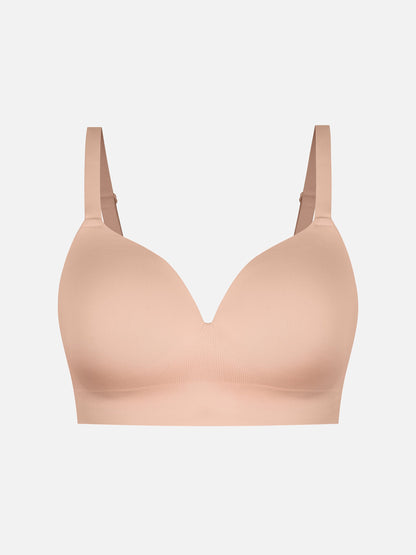 Feelingirl Wireless Push-Up Seamless Full Coverage Bra Bundle