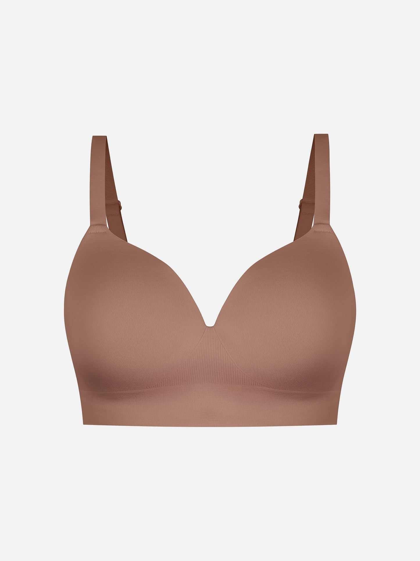 Feelingirl Wireless Push-Up Bra & Seamless Tummy Control Brief Set