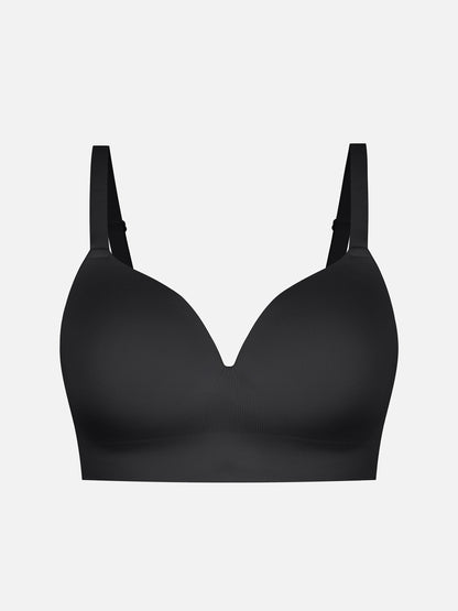 Feelingirl Wireless Push-Up Bra & Seamless Tummy Control Brief Set