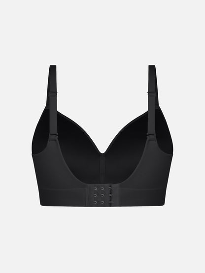 Feelingirl Wireless Push-Up Seamless Full Coverage Bra Bundle