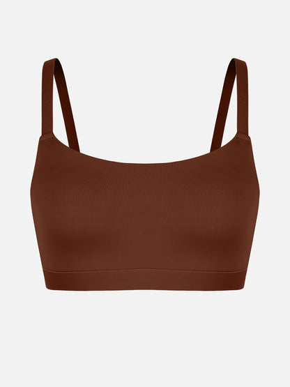 Feelingirl Everyday Wireless Invisible Square Neck Bra