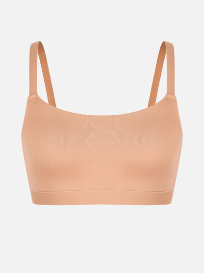 Feelingirl Everyday Wireless Invisible Square Neck Bra