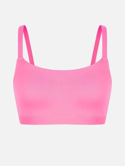 Feelingirl Everyday Wireless Invisible Square Neck Bra