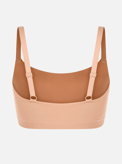 Feelingirl Everyday Wireless Invisible Square Neck Bra