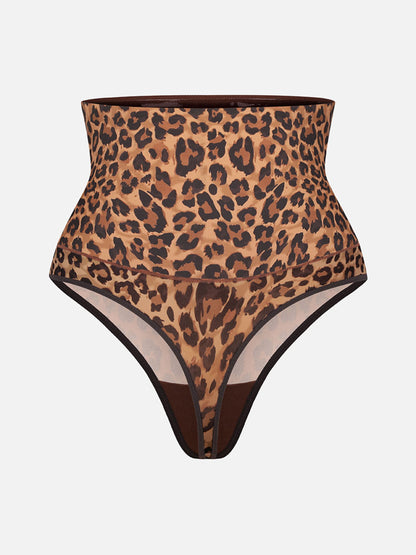 Feelingirl Mid-Waisted Thong Tummy Control Shaper Panties