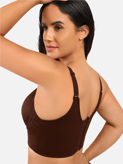 Feelingirl Adjustable Underwire Push-Up Bra