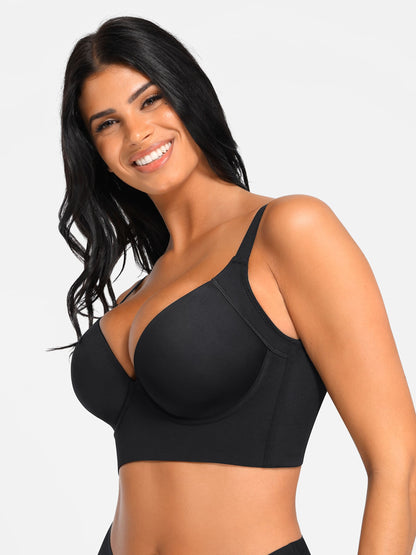 Feelingirl Adjustable Underwire Push-Up Bra