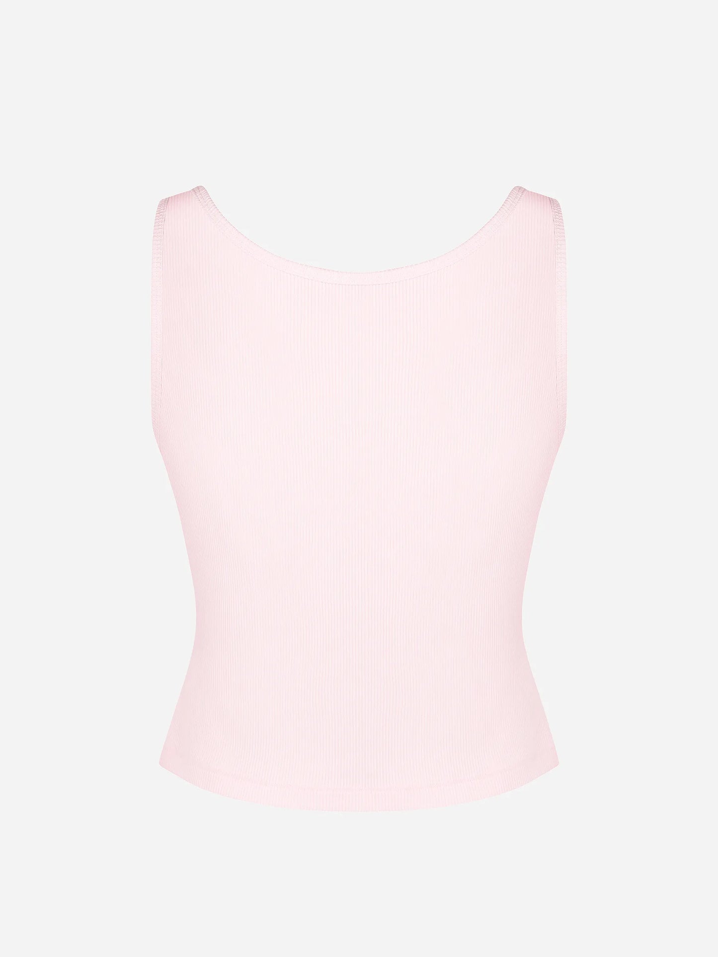Feelingirl Breathable Ribbed Sleeveless Tank Top