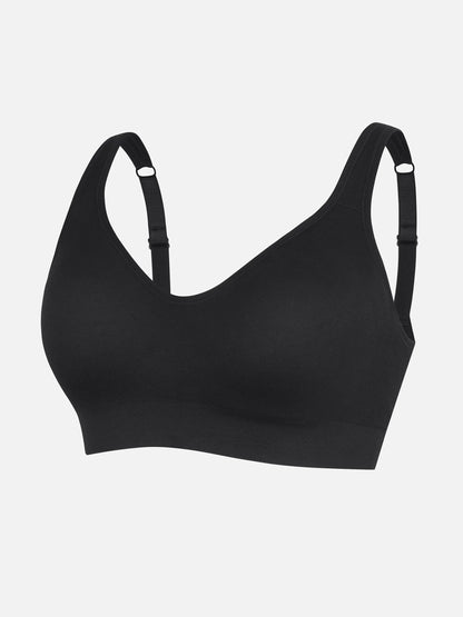 Feelingirl Built-in Soft Cups Full Coverage Wireless Bra