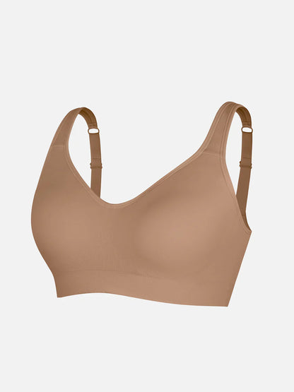 Feelingirl Built-in Soft Cups Full Coverage Wireless Bra