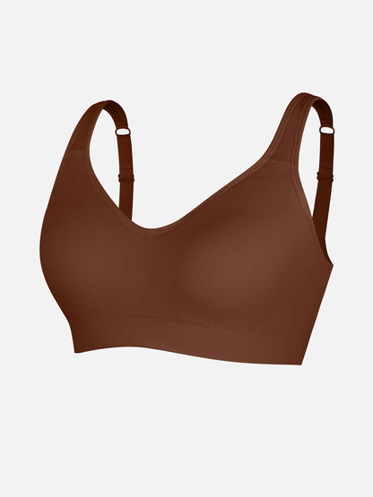 Feelingirl Built-in Soft Cups Full Coverage Wireless Bra