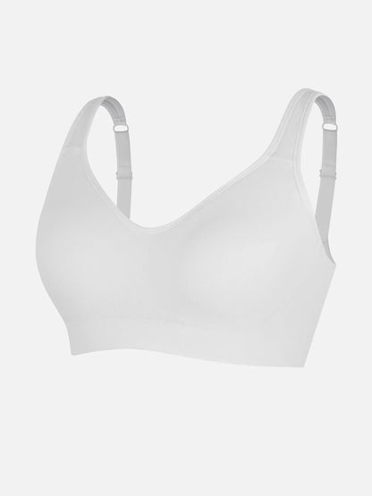 Feelingirl Built-in Soft Cups Full Coverage Wireless Bra