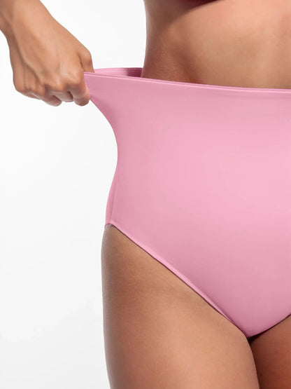 Feelingirl Built-in Elastic Mid-Waist Shaping Panties