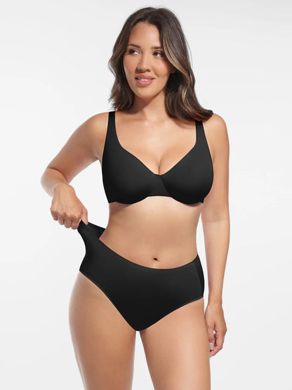 Feelingirl Cloud-Like Mid-Waist Brief Panties