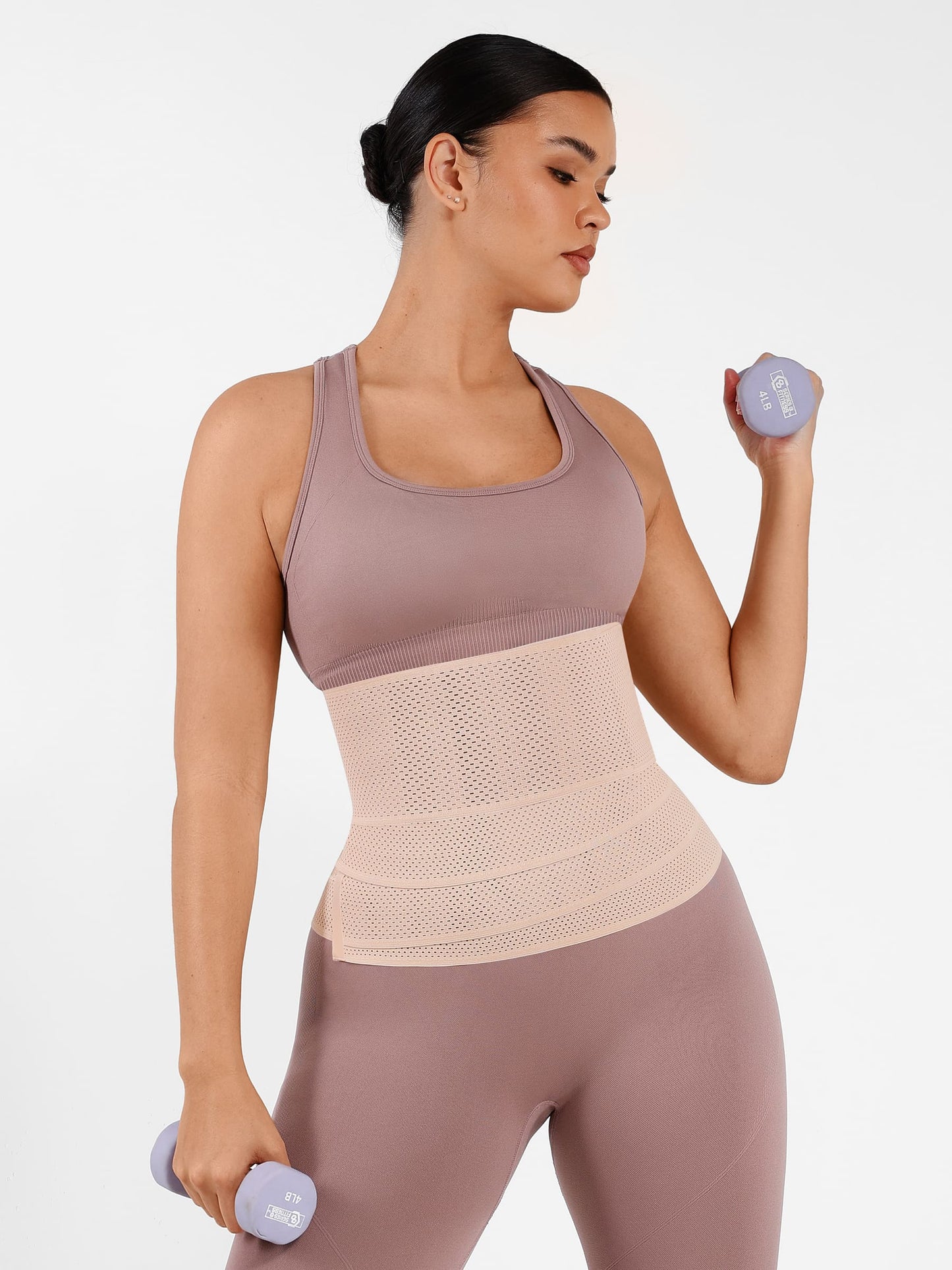 Feelingirl Elastic Waist Trainer Girdle Adjustable Slimming Belts