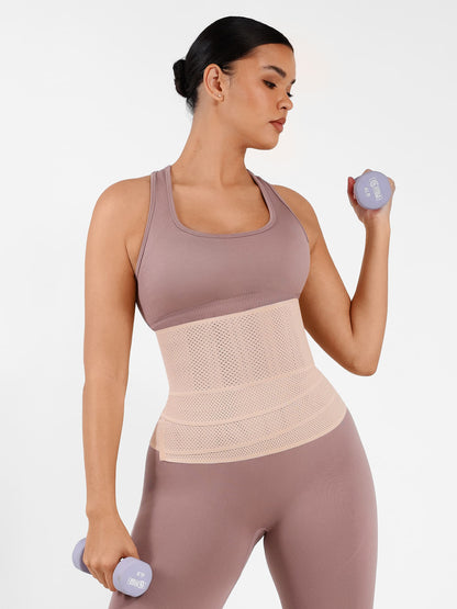 Feelingirl Elastic Waist Trainer Girdle Adjustable Slimming Belts