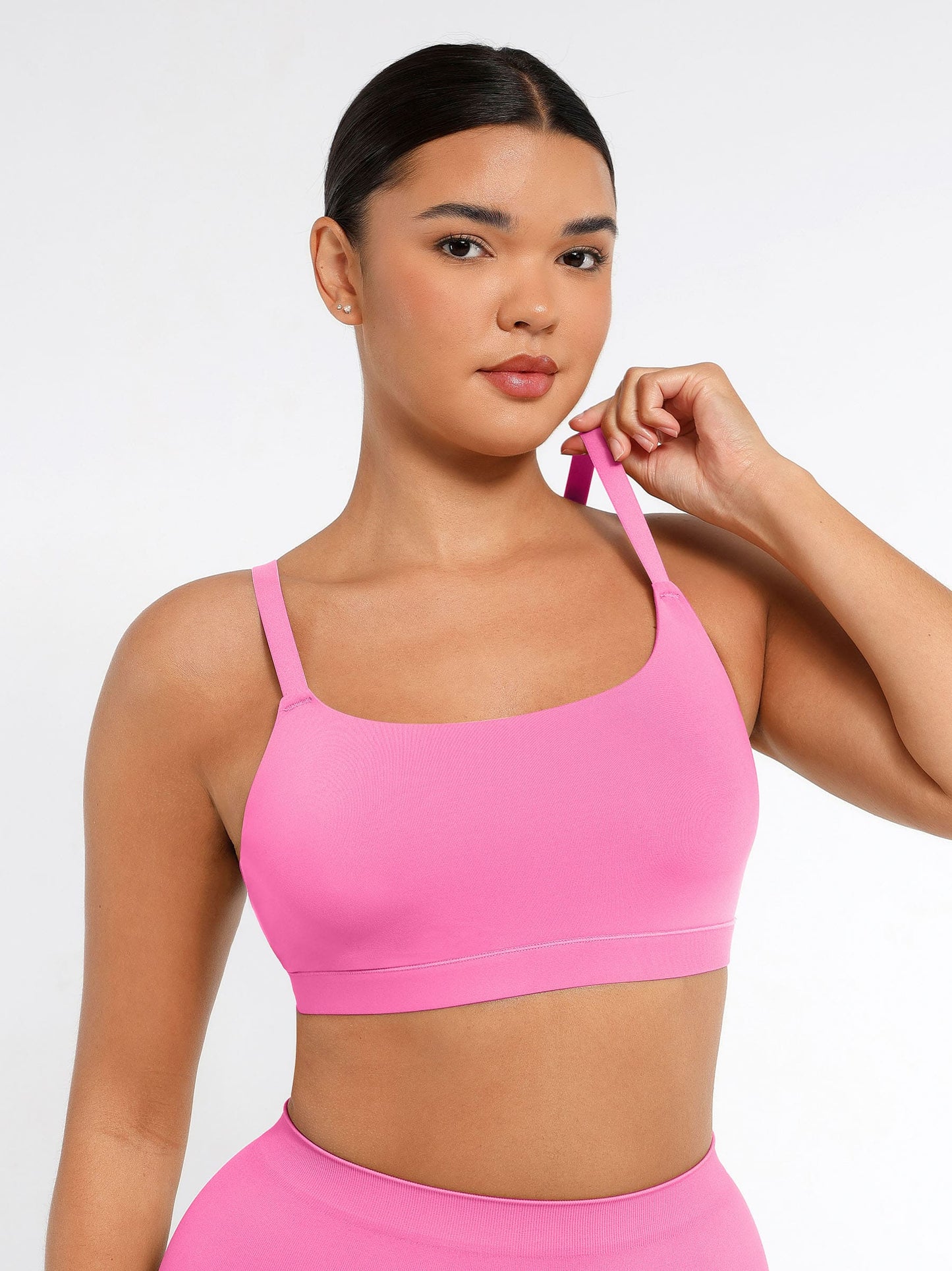 Feelingirl Everyday Wireless Invisible Square Neck Bra