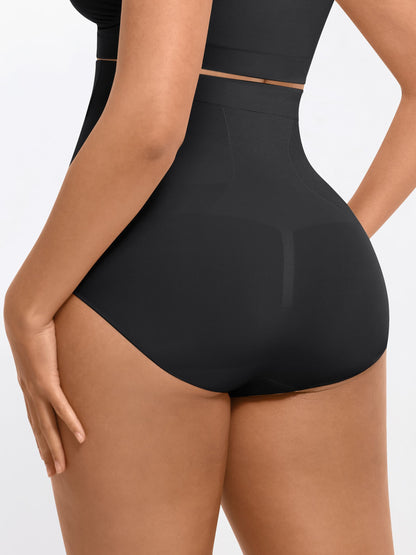 Feelingirl High-Waisted Tummy Control Seamless Shapewear Briefs