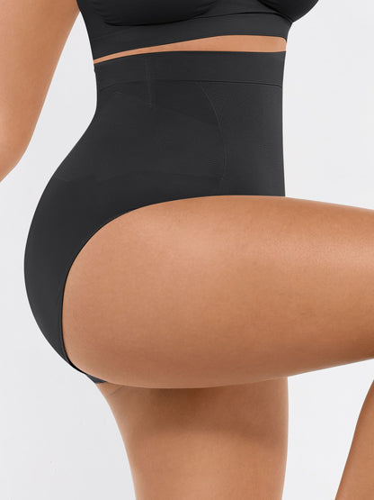 Feelingirl High-Waisted Tummy Control Seamless Shapewear Briefs