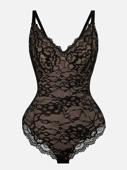 Feelingirl Low-back Ultra-versatile Lace Bodysuit