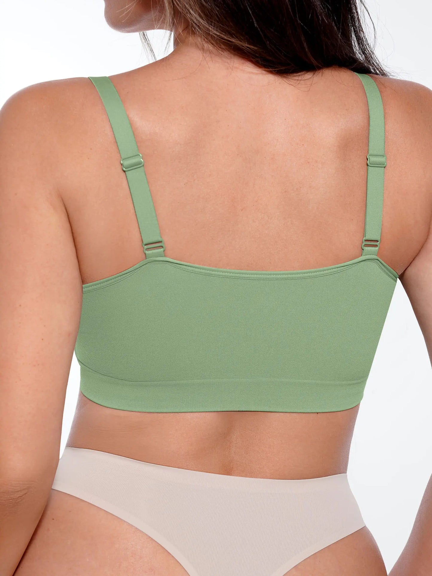 Feelingirl No Underwire Seamless Lace Everyday Bra