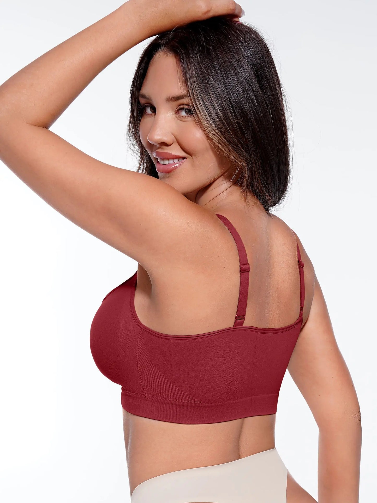 Feelingirl No Underwire Seamless Lace Everyday Bra
