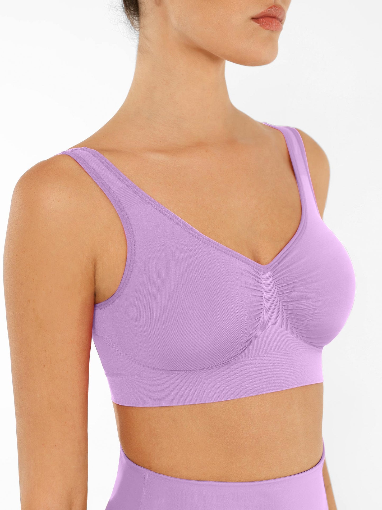 Feelingirl No Underwire Wide Straps Everyday Bra
